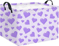 Rectangular Valentines Basket for Women Girls Storage Bin Organizer Box Shelf by TIBAOLOVER