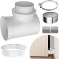 Dryer Vent Connector Kit, 90 Degree Dryer Vent Elbow, OEM Replacement by Unknown