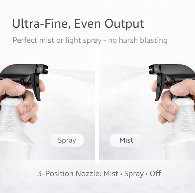 Bar5F Chemical-Resistant Spray Bottle – BPA-Free, Adjustable Nozzle - Image 5