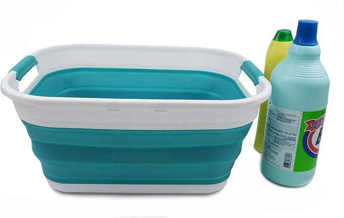 SAMMART 17.5L Collapsible/Foldable/Pop Up/Portable Washing Tub, Water Capacity by SAMMART