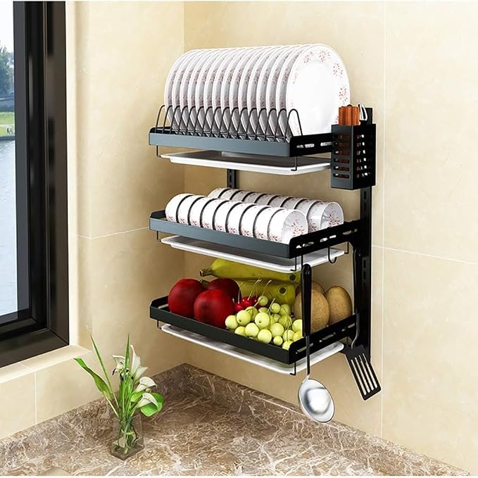 Dish Rack, 3 Tier - Image 5
