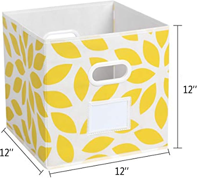 MAX Houser Fabric Storage Bins Cubes Baskets Containers - Image 2
