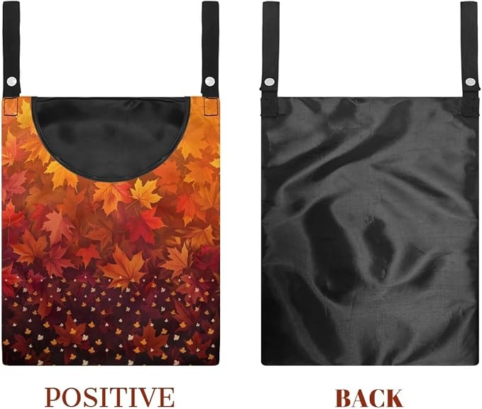 Maple Pin Collector Bag Dust-Proof Clothespin Bag Reusable Clothes Pin Hanging - Image 7