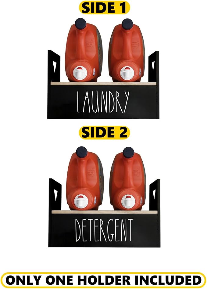 Detergent Holder for Laundry Room, Farmhouse Detergent Dispenser, Liquid Soap - Image 2