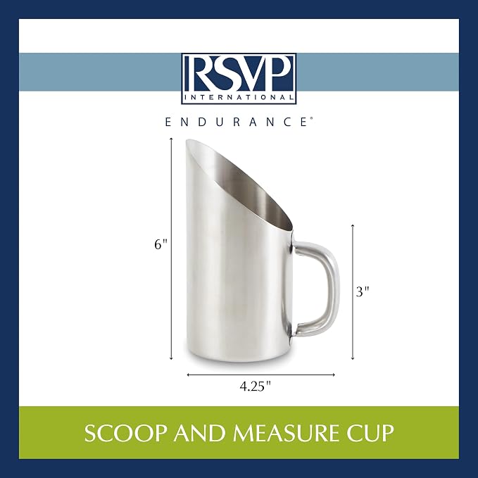 RSVP International Endurance Kitchen Collection Measuring Tools, Dishwasher Safe - Image 7