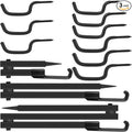 12 Pcs Tree Stand Bow Hanger Set Include 3 Pcs Folding Bow Hanger and 9 Pack by Cinnvoice