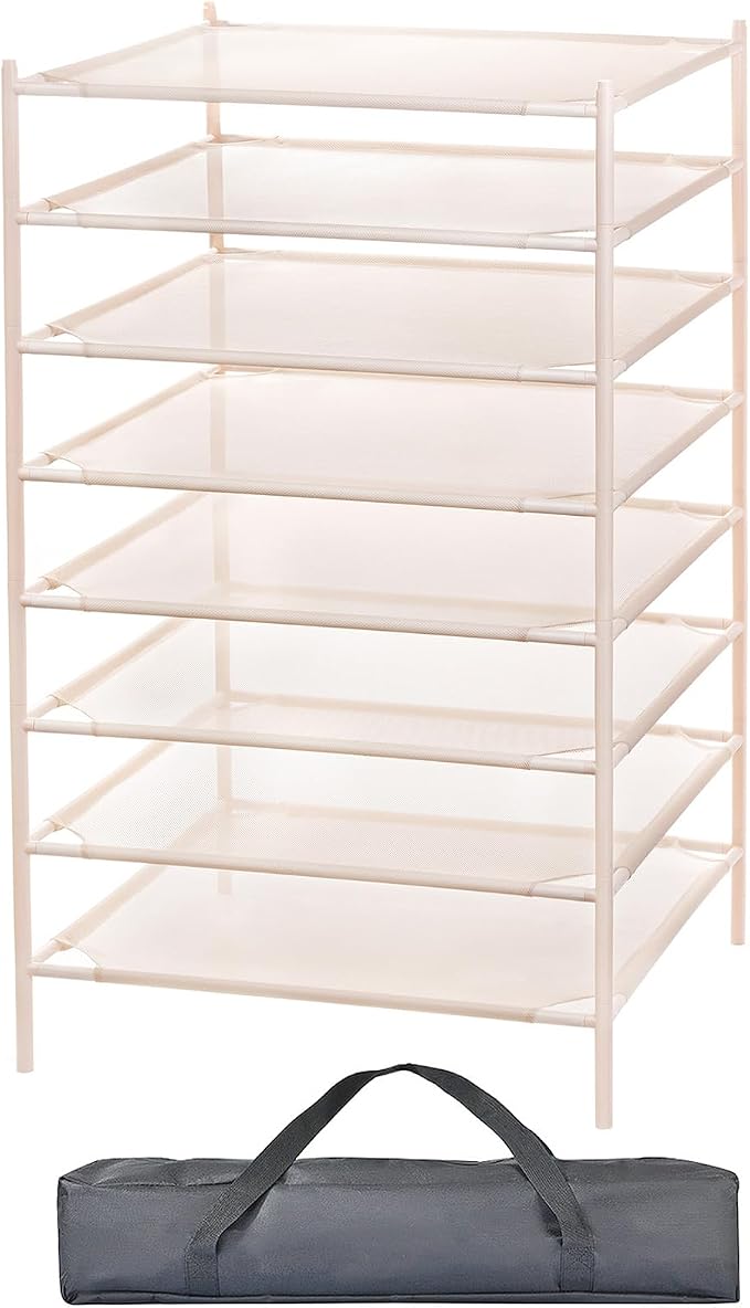Stackable Sweater Laundry Drying Rack, Herb Drying Rack Mesh Clothes Drying Rack by DOBMIT