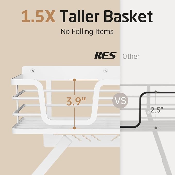 KES 90lb Heavy-Load Ironing Board Hanger Wall Mount, One-Piece Metal Frame - Image 2