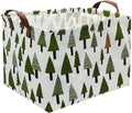 Tree basket, Laundry Basket Green Hamper Fabric Laundry Hamper, by FXOCSHE