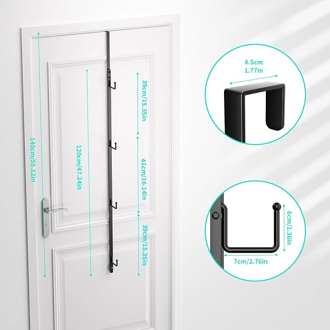 HapiRm Over Door Hat Rack - Image 7