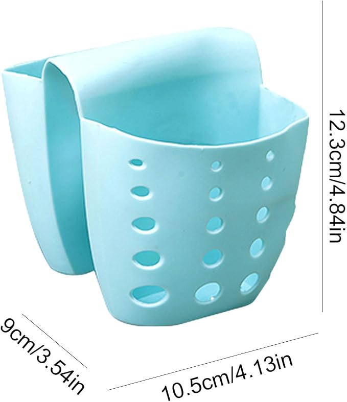 Sponge Holder For Sink, Silicone Construction, 12.3x10.5x9cm, Saddle Sponge - Image 4