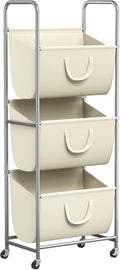 ELYKEN 120L Vertical Rolling Laundry Hamper by ELYKEN