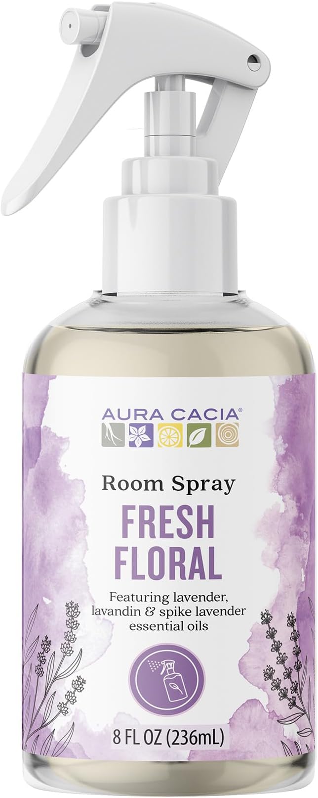 Aura Cacia Fresh Floral Room Spray 8 Fl. oz. by AuraCacia