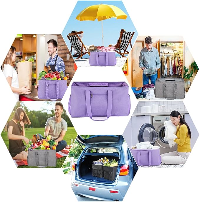 Extra Large Utility Tote Bag – Reusable Shopping Bag - Image 6