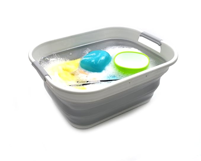 SAMMART 19.5L Collapsible Plastic Laundry Basket - Image 6