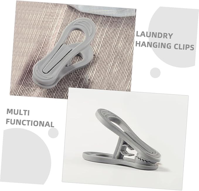 30 Pcs Plastic Clothes Pins Windproof Laundry Hanging Clips Heavy Duty Plastic - Image 3