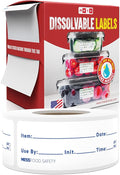 MESS Dissolvable Food Labels, 200/Roll by MESS