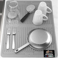 GORILLA GRIP 100% BPA-Free Patented Silicone Dish Drying Mat by GorillaGrip