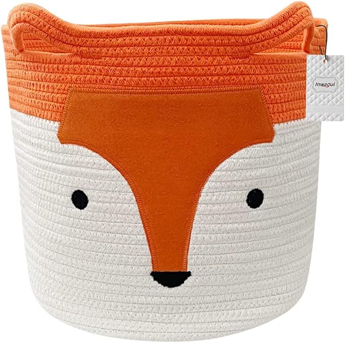 Cotton Rope Laundry Basket by PLATEYTR
