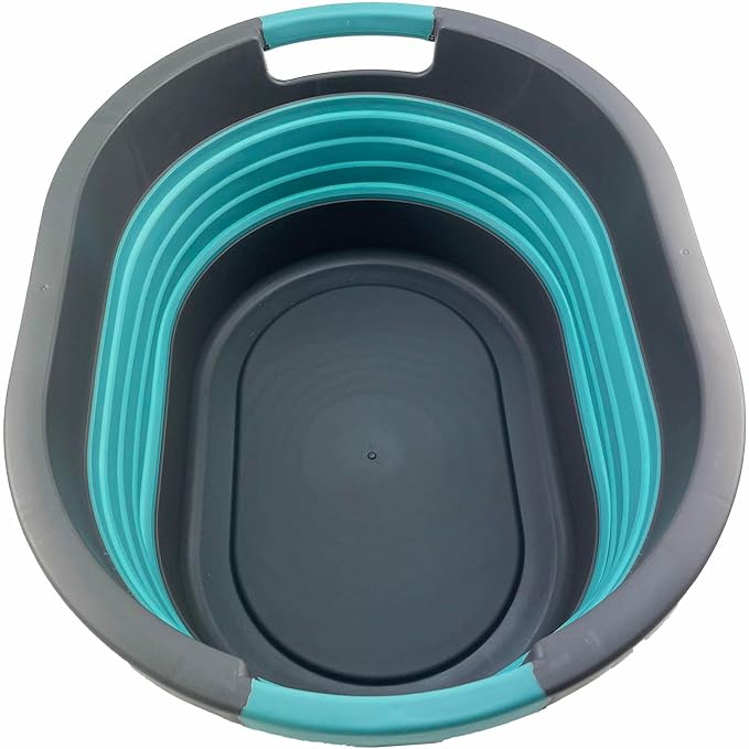 SAMMART 23L Collapsible Plastic Laundry Basket by SAMMART
