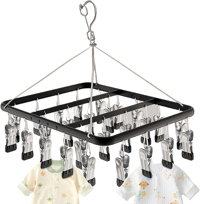Windproof Clothes Hanger, Strong Load Rack, 20 Inch Hanger - Image 6