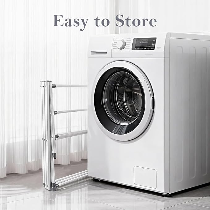 Foldable Clothes Drying Rack - Image 6