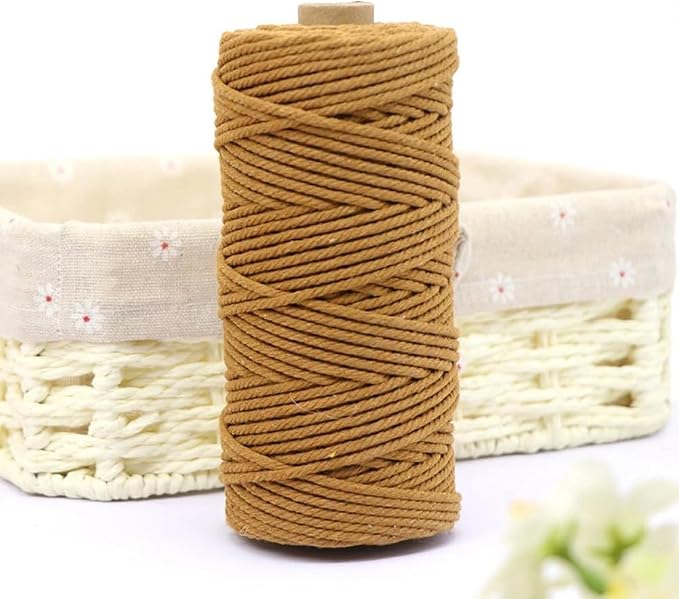 2/3/4mm Twine Cotton Colored Bakers Twine 109Yard Macrame Cord by Unknown