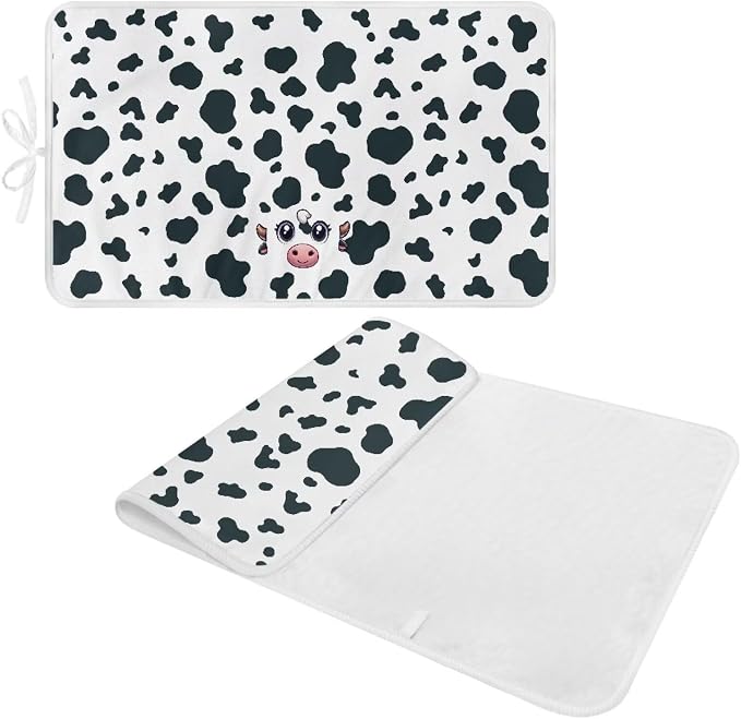 Cow Pattern Portable Ironing Mat Anti Slip - Image 7