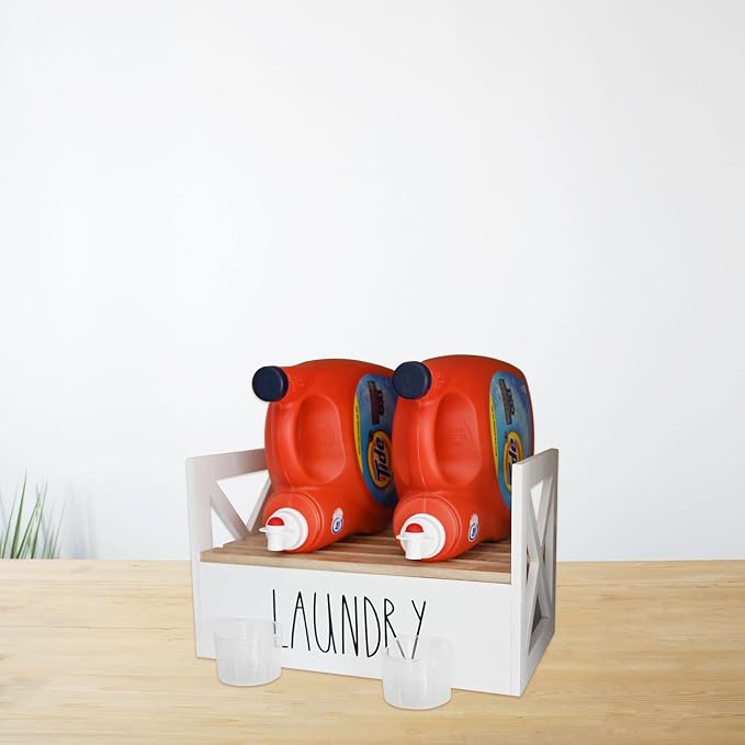 CHONIC Detergent Holder for Laundry Room, Farmhouse Dispenser, Liquid Soap - Image 5