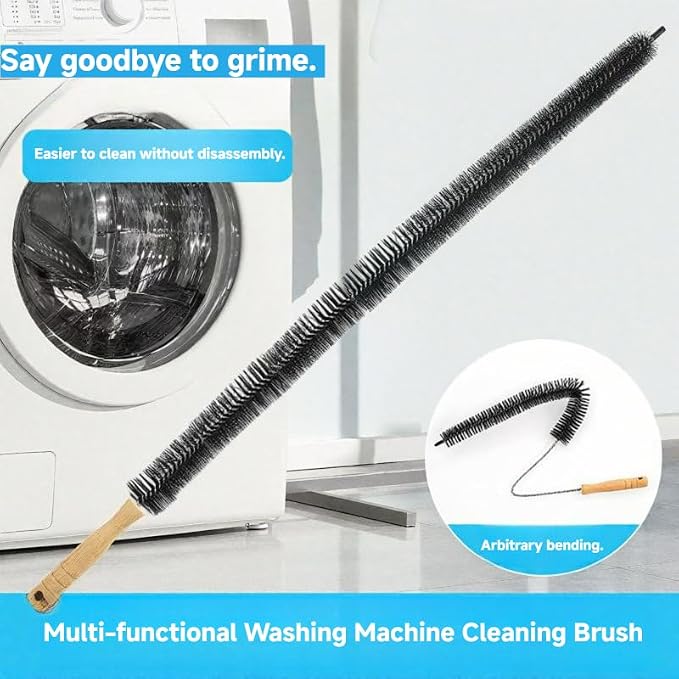 8 Pack Washing Machine Cleaner Brush, Dryer Cleaning Brush, Crevice Cleaning - Image 2