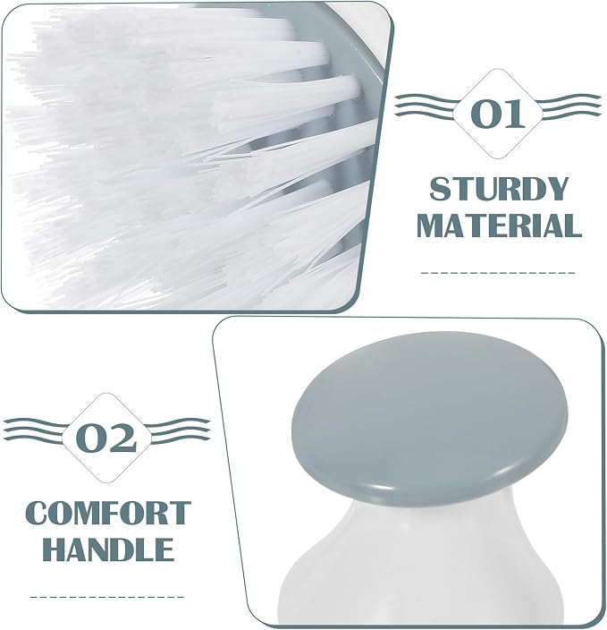 Ciieeo 2pcs Kitchen Dish Brush and Pot Scrubber Brush Set - Image 3