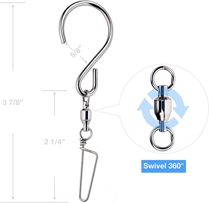 HS’s Creation 6 Pack S Hook Locking Clip Swivel - Image 5