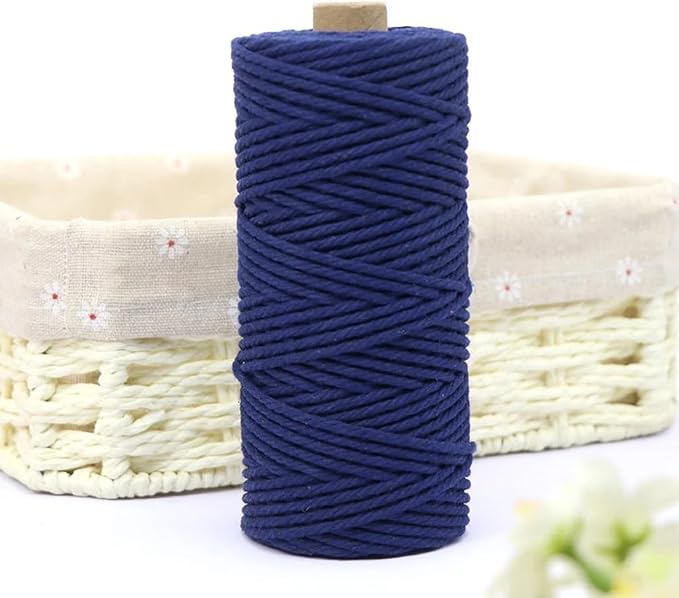 2/3/4mm Twine Cotton Colored Bakers Twine 109Yard Macrame Cord by Unknown