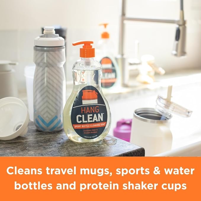 Sport Bottle Dish Soap, Fragrance Free, Plant Powered, Hypoallergenic, 16.9 fl - Image 3