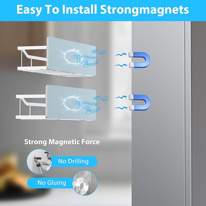 Multifunctional Magnetic Shelf for Washing Machine, Refrigerator, Coffee Maker - Image 4