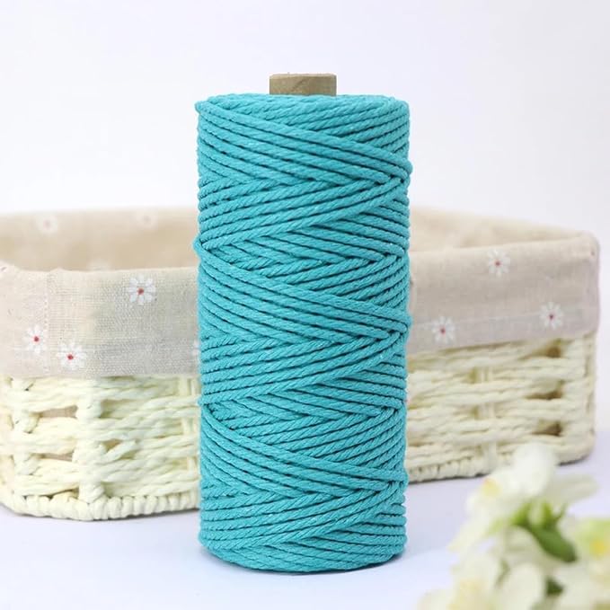 2/3/4mm Twine Cotton Colored Bakers Twine 109Yard Macrame Cord by Unknown