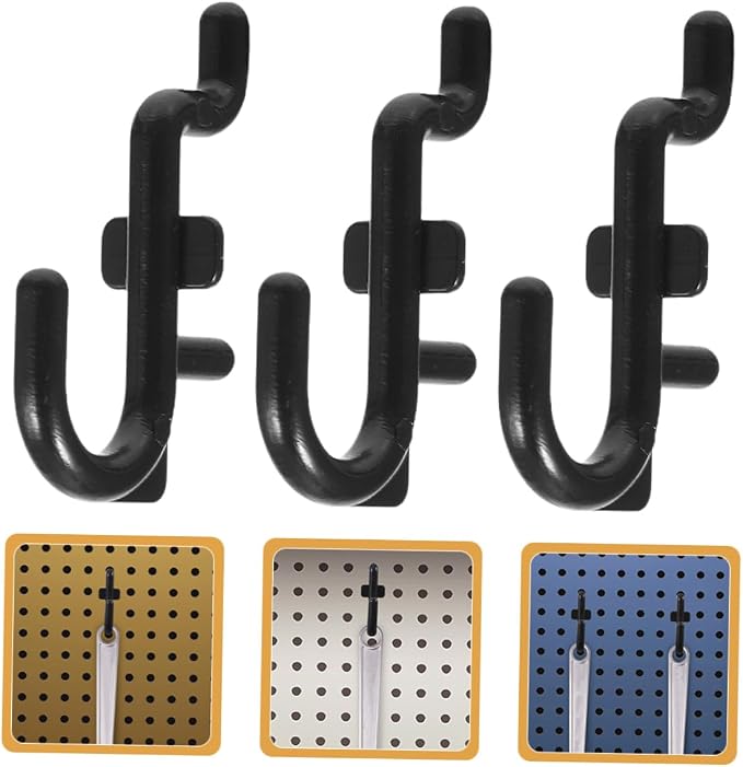 50pcs Heavy Duty Pegboard Hooks - Image 7