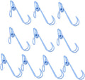 10pcs Multi-use Non-Slip Laundry Hooks Plastic Clamp Hooks Simple Clip by MAGICLULU