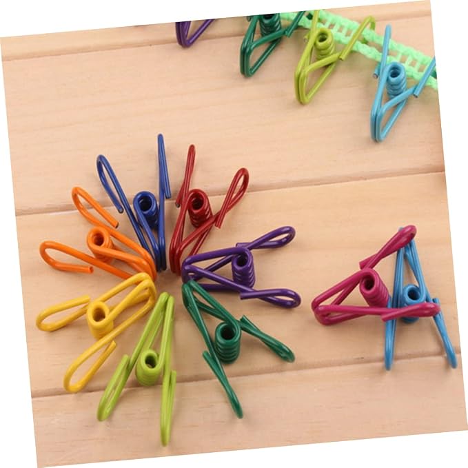 20pcs Clothes Clips Alternative Multi-Clip Clothespins Wire - Image 3