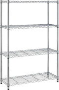 Meet perfect 4-Tier Heavy Duty Wire Shelving Unit, 1000 lbs Total Capacity by Meet+perfect