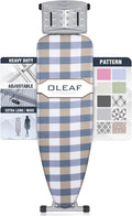 oleaf Ironing Board with Cover and Thicken Pad 43 x 13 Height Adjustable Full by oleaf