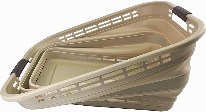 SAMMART 42L Collapsible Plastic Laundry Basket - Image 2