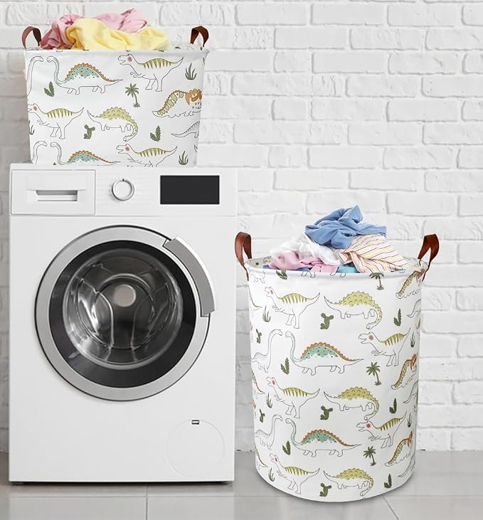 Dinosaur Laundry Hamper, laundry Basket, Waterproof Storage Bin - Image 4