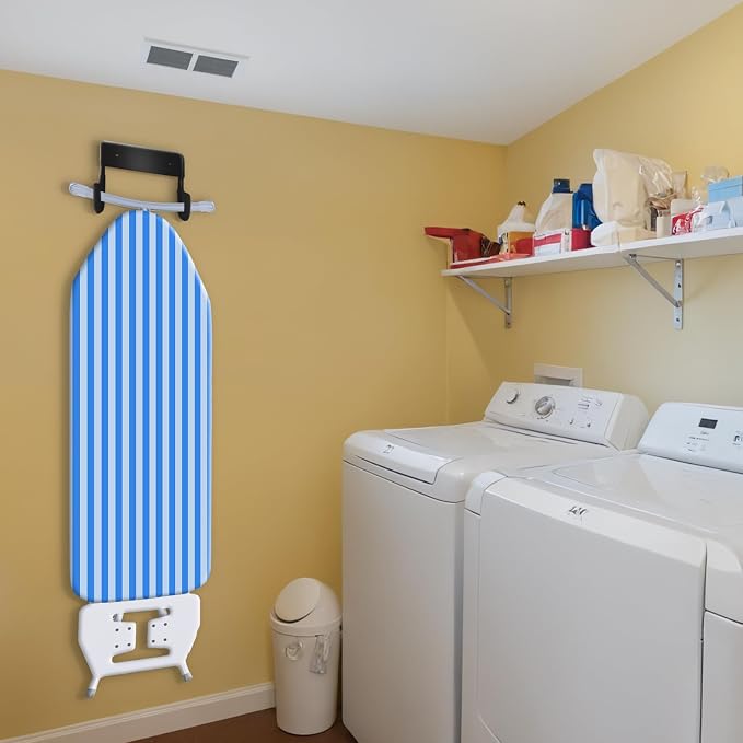 2 Pack Ironing Board Wall Mount Ironing Board Hanger Wall Mount - Image 7