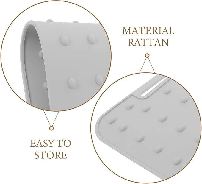 Garneck Heat Resistant Silicone Iron Rest Pad - Image 3