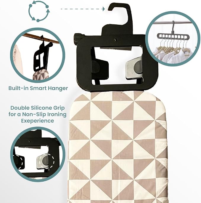 Compact Ironing Board Foldable | Hanging Iron Board - Image 4