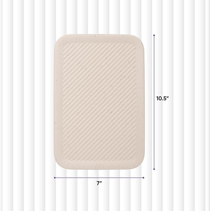 Superio Ribbed Collection Lid for Eco-Friendly Decorative Plastic Basket Open - Image 2