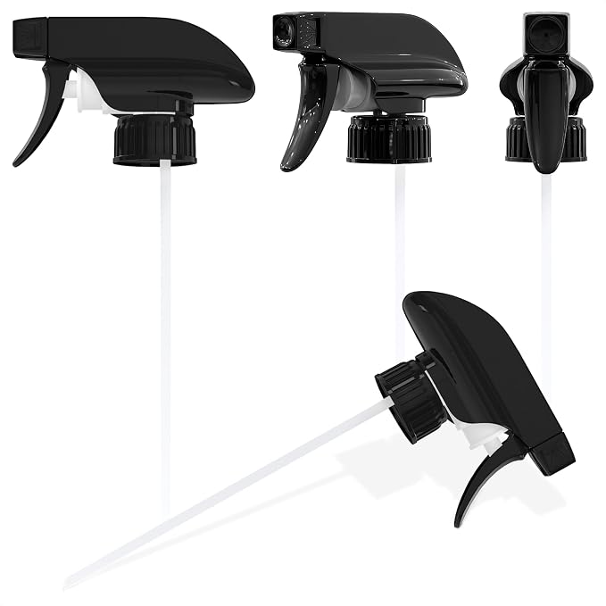 4Pcs Spray Nozzle for Bottles – Spray Bottle Nozzle Replacement for Restoring by ALPENKOK