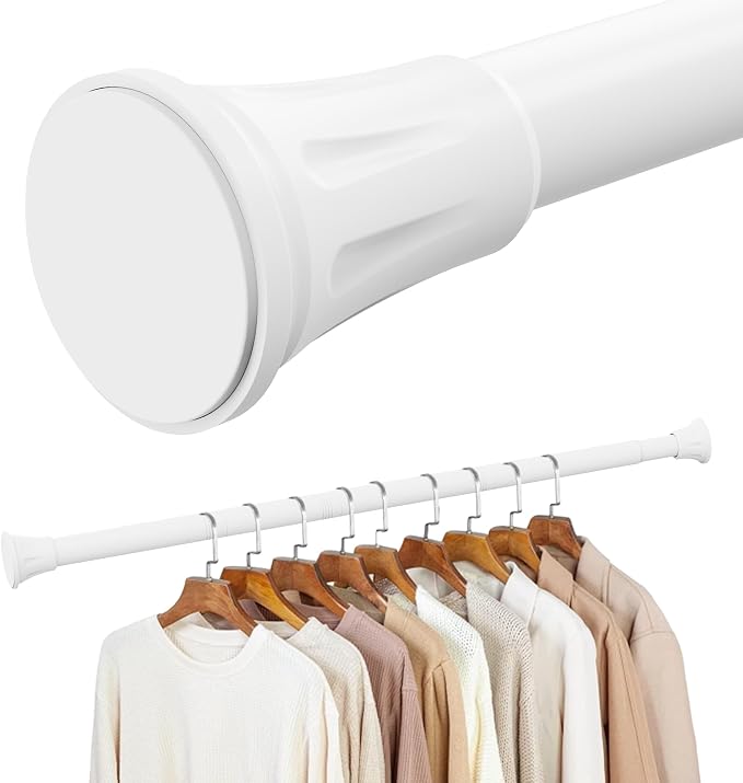 1.1 Inch Diameter Tension Closet Rods by DwelSpire