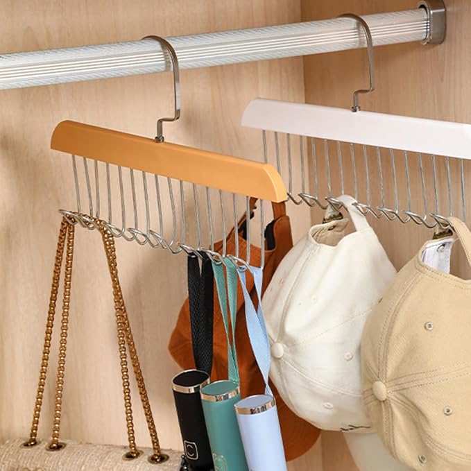 2pcs Plastic Multi-Hook Clothes Hanger - Image 5